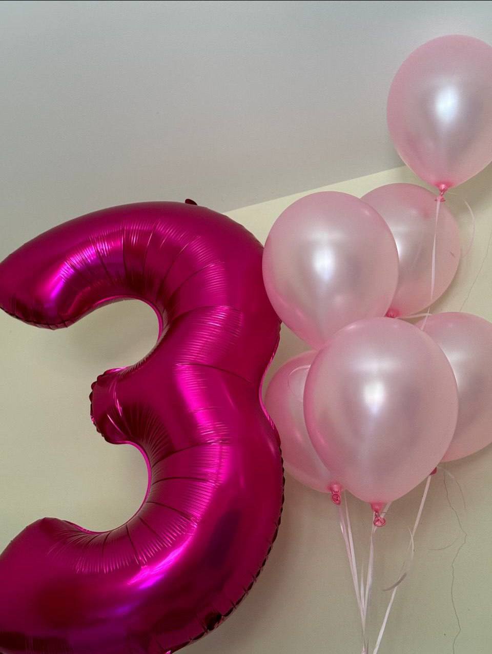 Набор шаров Розовый